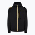 Felpa da arrampicata La Sportiva Mood Hoody uomo nero/giallo 4