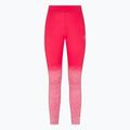 Leggings da arrampicata La Sportiva Patcha hibiscus/bianco per donna