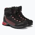 Scarponi da trekking da uomo La Sportiva Trango TRK GTX carbonio/goji 4