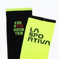 La Sportiva For Your Mountain calze da corsa nero/neon 4