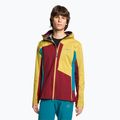 Giacca antipioggia La Sportiva Crizzle EVO Shell sangria/muschio da uomo