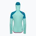 Felpa trekking donna La Sportiva Session Tech Hoody turchese/cristallo 2