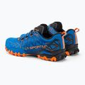 Scarpe da corsa La Sportiva Bushido II Gtx blu elettrico/tigre uomo 3