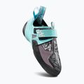 Scarpa da arrampicata La Sportiva Skwama Vegan carbonio/turchese per donne 8