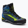 Scarpone da montagna da uomo La Sportiva Trango Tech GTX blu elettrico/lime punch