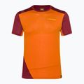 Maglietta da arrampicata La Sportiva Grip hawaiian sun/sangria da uomo 4