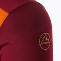 Maglietta da arrampicata La Sportiva Grip hawaiian sun/sangria da uomo 6