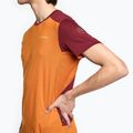 Maglietta da arrampicata La Sportiva Grip hawaiian sun/sangria da uomo 3