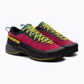 Stivali da trekking da donna La Sportiva TX4 R fucsia/giallo 4