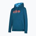 Felpa trekking donna La Sportiva Retro Hoody blu tempesta 5