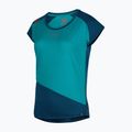 Maglietta da arrampicata La Sportiva donna Hold lagoon/storm blue