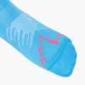 Calze da corsa La Sportiva Sky blu malibu/ibisco 3