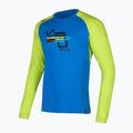 La Sportiva Stripe Cube Long Climbing Longsleeve da uomo blu elettrico/lime punch