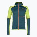 Felpa trekking da uomo La Sportiva Existence Hoody blu tempesta/lime punch