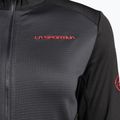 Felpa trekking da donna La Sportiva Upendo Hoody carbon/cherry tomato 3