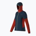 Felpa trekking donna La Sportiva Session Tech Hoody blu tempesta/pomodoro ciliegia 5