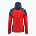 Felpa trekking donna La Sportiva Session Tech Hoody blu tempesta/pomodoro ciliegia 2