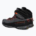 Scarponi da trekking da uomo La Sportiva TX4 Mid GTX carbonio/fiamma 3