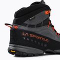 Scarponi da trekking da uomo La Sportiva TX4 Mid GTX carbonio/fiamma 8