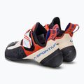 Scarpa da arrampicata La Sportiva donna Solution white/lily orange 3