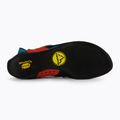 La Sportiva Katana, scarpetta da arrampicata color mandarino/blu tropicale 4
