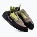 La Sportiva Cobra Eco scarpetta da arrampicata marrone falco/verde mela 4