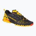 Scarpa da corsa La Sportiva Bushido II uomo nero/giallo 11