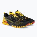 Scarpa da corsa La Sportiva Bushido II uomo nero/giallo 4