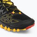 Scarpa da corsa La Sportiva Bushido II uomo nero/giallo 7
