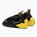 Scarpa da arrampicata La Sportiva Cobra 4.99 nero/giallo 3