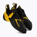 Scarpa da arrampicata La Sportiva Solution Comp uomo nero/giallo 5