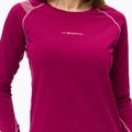 Maniche lunghe da arrampicata da donna La Sportiva Futura red plum 4