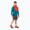 Felpa da arrampicata La Sportiva Mood Hoody uomo blu spazio/zafferano 2