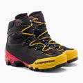 Scarponi da montagna La Sportiva Aequilibrium LT GTX da uomo nero/giallo 5
