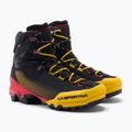 Scarponi da montagna da uomo La Sportiva Aequilibrium ST GTX nero/giallo 5