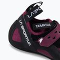 Scarpa da arrampicata La Sportiva Tarantula rosso prugna per donna 8