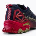 Scarpa da corsa La Sportiva Bushido II GTX da uomo blu notte/rosso tango 9