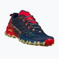 Scarpa da corsa La Sportiva Bushido II GTX da uomo blu notte/rosso tango 10
