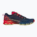 Scarpa da corsa La Sportiva Bushido II GTX da uomo blu notte/rosso tango 11