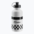 Bottiglia da bicicletta Elite Eroica France 500 ml bianco/nero
