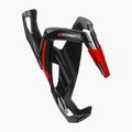 Elite Custom Race+ bidon basket nero lucido/grafica rossa