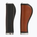 Brooks England Manopole ergonomiche per manubri in pelle al miele 4