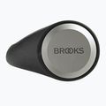 Brooks England Manopole ergonomiche per manubri in pelle nere 3