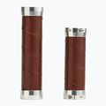 Manopole del manubrio Brooks England Slender Leather marrone 3