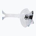 Maschera subacquea Cressi Matrix trasparente/nera 3