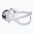 Maschera subacquea Cressi Matrix trasparente/nera 4
