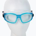 Maschera da bagno Cressi Galileo sil/aquamarina 2