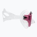 Maschera subacquea Cressi Lince trasparente/rosa 3