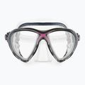 Maschera subacquea Cressi Big Eyes Evolution trasparente/rosa 2