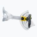 Cressi Big Eyes Evolution maschera subacquea cristallo/giallo 3